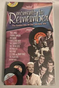 "Moments to Remember The Golden Hits Of The '50s And '60s" 3 CD Set NEW SEALED - Picture 1 of 3