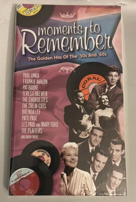 "Moments to Remember The Golden Hits Of The '50s And '60s" 3 CD Set NEW SEALED - Image 1 of 3