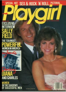 PLAYGIRL 3-86 HAIRY BARONE! SALLY FIELD PRO SKATER STEPHEN SCOTT STRIPPER MARCH  - Foto 1 di 2