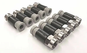 F Kompressionsverbinder Schnappdichtung WF65 CT63 Flintenkabel CMX65 x 20 (Crimp) - Bild 1 von 1