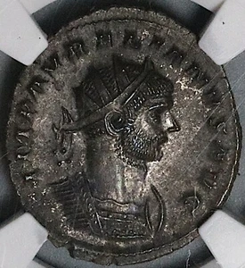 271 NGC Ch AU Aurelian Double Denarius Roman Empire Jupiter Emperor (25020901C) - Picture 1 of 6
