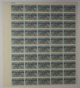 US SCOTT 1237 PANE OF 50 THE SCIENCES STAMPS 5 CENTS FACE MNH - Picture 1 of 1