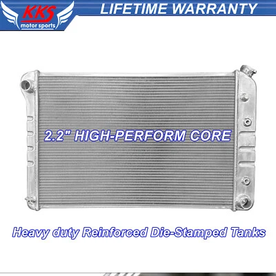 Radiador KKS 3 filas apto para 81-90 GMC Jimmy 87-91 R/V 1500 2500 3500 Suburban 19" de alto Foto 1 de 4