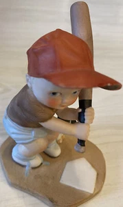 The Heirloom Tradition 1985 “Batter Up” H1729 Baseball Boy & Dog Figurine  - Picture 1 of 5