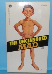 Mad Magazine The Uncensored MAD Paperback 1st Print - Picture 1 of 4