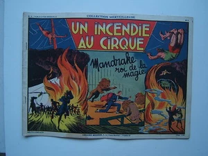 EDITION SAGE / COLLECTION MERVEILLEUSE / NUM 5 / MANDRAKE / UN INCENDIE.. 1939 - Imagen 1 de 1
