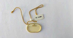 Vintage Omega White Hang Tag Joint 90687440 Montre - Movement 1376 - Picture 1 of 2