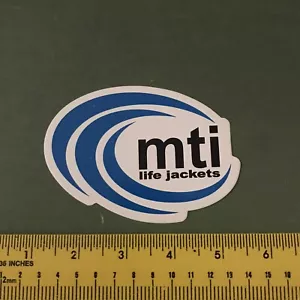 mti life jacket Sup Sticker - Picture 1 of 1