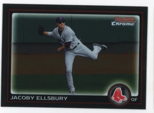 2010 Bowman Chrome Jacoby Ellsbury #145 - Picture 1 of 2
