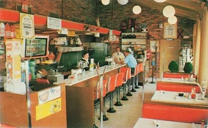 NC-St. Pauls, North Carolina Bell's Restaurant Chrome Postcard c1960's A40 - Picture 1 of 2