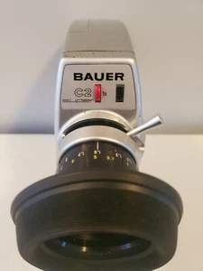Vintage Bauer C2 Super Videokamera mit Handbuch und Tasche ***ungetestet*** - Bild 1 von 8