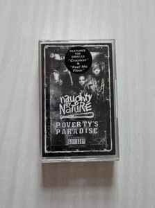 Naughty by Nature Poverty’s Paradise Cassette Tape (1995) - Rare Vintage Hip-Hop - Picture 1 of 4