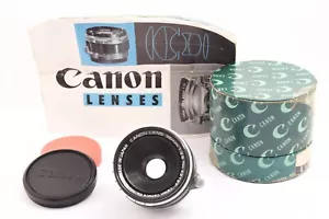 CANON 35mm/F2.8 Leica 39mm LTM screw mount #42137 kjm 159-121-2 250408 - Picture 1 of 8
