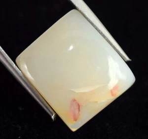 Natural White Opal Untreated Gemstone 8.10 Ct Emerald Shape Certified B71103 - Picture 1 of 8