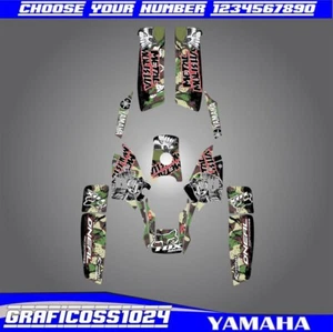 Yamaha Warrior 350 Full Graphics Decals Stickers Kit Atv - Picture 1 of 3