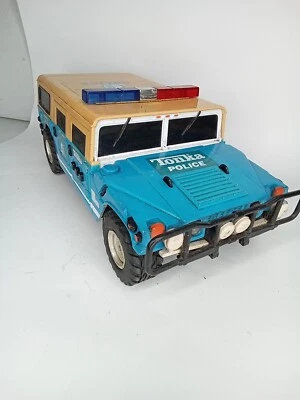 Tonka Police Hummer ©️1999 Hasbro Vintage Toy Large-EUC!! Rare Vehicle Plastic! - Image 1 of 4
