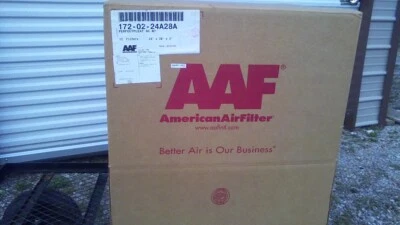 Filtros de ar americanos AAF 172-02-24A28A MERV8 PERFECTPLEAT SC M8 24X28X2 12/caixa - Imagem 1 de 2