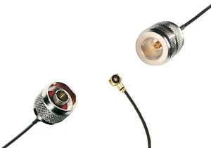 N Type(Female/Male) to IPX4 Pigtail 50Ω max 100cmRF1.13(AWG32)e.g. Antenna Ext - Picture 1 of 9