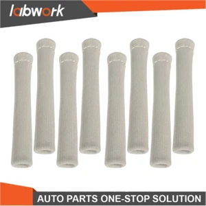 Labwork 1200° Spark Plug Wire Boots Heat Shield Protector Sleeve Sbc Bbc 8Pcs - Picture 1 of 8