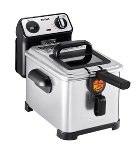 TEFAL Fritteuse Filtra Pro FR5111 3 Liter Öl Edelstahl für 800 g Pommes silber - Bild 1 von 12