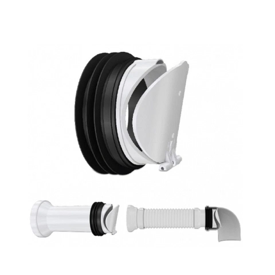 2X Rattenklappe Ø DN 90-100/110 Rattenschutz abwasserrohr - Bild 1 von 2