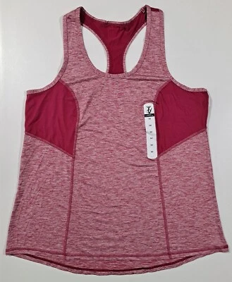 Women's Dark Pink Xersion Essential Performance Tank Top In Size M Sku #32 - Image 1 of 4