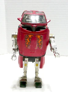 VINTAGE 1983 RED FAIRLADY 280Z GOBOT JAPAN POPY FIGURE ROBOT TRANSFORMER 5''L - Picture 1 of 8