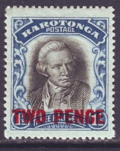 Cook Islands 1931 SC 78 MH Surcharged - Picture 1 of 2