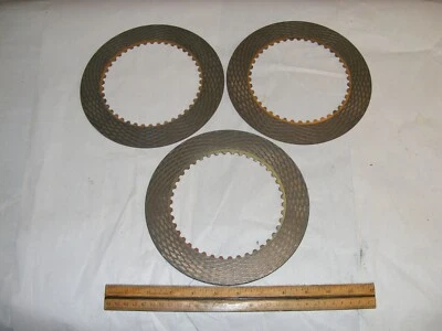 (3) Vtg John Deere Tractor Clutch Disk 42 Teeth  -  (jd1) - Image 1 of 4