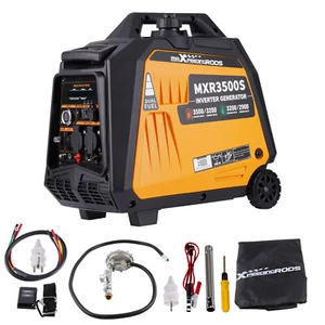 Inverter Stromerzeuger 3500W 3.5KW Elektro-Start Stromaggregat Benzin / LPG - Bild 1 von 13
