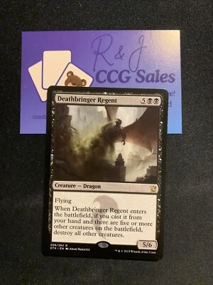 MTG - Deathbringer Regent. Dragons of Tarkir. Rare - Near Mint - Image 1 of 2