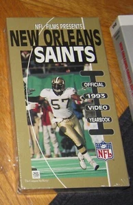 1993 NFL New Orleans Saints Video Yearbook "Great Expectations" - Picture 1 of 1