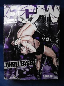 ECW: Extreme Championship Wrestling Unreleased Vol. 2 DVD 3-disc set VGC - Picture 1 of 1