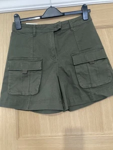Size 10 SOULCAL Khaki Cargo Style Shorts - Picture 1 of 7