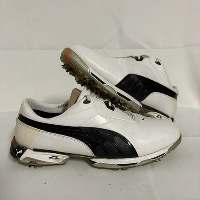 Zapatos de golf Puma para hombre talla 9 EverFoam Zero Limits Cell blanco negro naranja  Foto 1 de 4