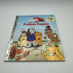 Pound Puppies Problem Puppies HC 1986 Little Golden Book - Picture 1 of 2