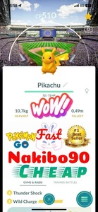 Pokémon Go - Shiny Pikachu Milwaukee Brewers Baseball Stadium Sfondo Commercio - Foto 1 di 1