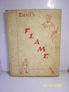Vintage 1955 Williston High School Florida Red Devils Flame Annual Yearbook - Picture 1 of 2