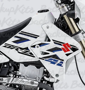 SUZUKI DRZ400 GRAPHIC KIT DECALS STICKERS 2018 WHITE MOTORCYCLE - Picture 1 of 8