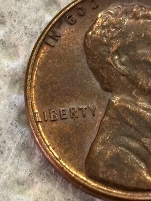 1959 D Lincoln Penny Error “L”   In Liberty & DD rim error  - Errors RARE - Image 1 of 2