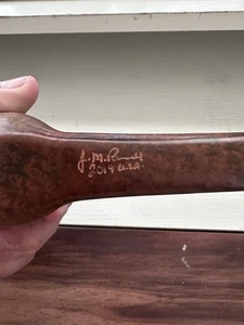 2019 JM Boswell’s Handmade Rusticated top Tobacco Smoking Pipe - Picture 1 of 5