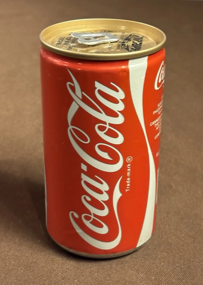 Coca-Cola Coca-Cola Soda Pop Can 12oz “Win Trip To Olympics” Gold Top 1984 ~Denver CO Foto 1 de 4