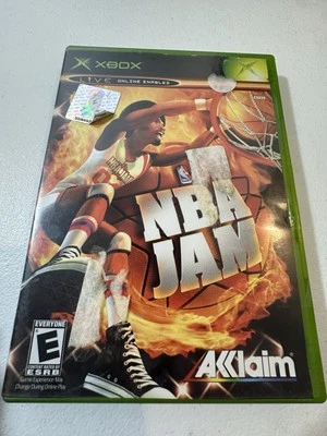 NBA Jam (Microsoft Original Xbox, 2003) COMPLETE Cib - Image 1 of 4