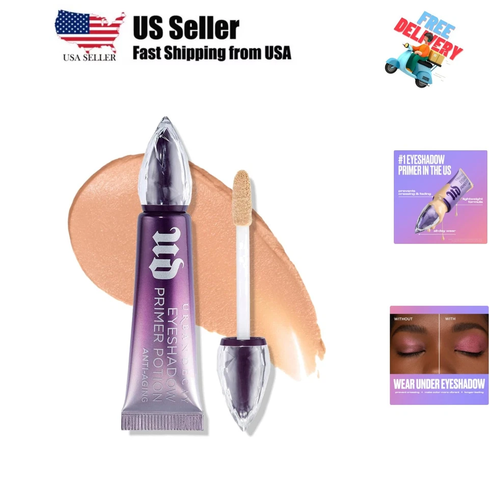 Poción de imprimación de sombra de ojos antienvejecimiento - imprimación de ojos desnuda para resistente a arrugas y L... Foto 1 de 4