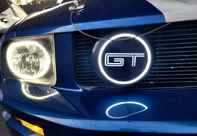 Ford Mustang 05-09 GT Custom Made Halo Fog Lights Driving Lamps Pair Lamps  - Image 1 of 4