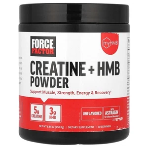 Creatine + HMB Powder, Unflavored, 8.85 oz (250.8 g) - Picture 1 of 2