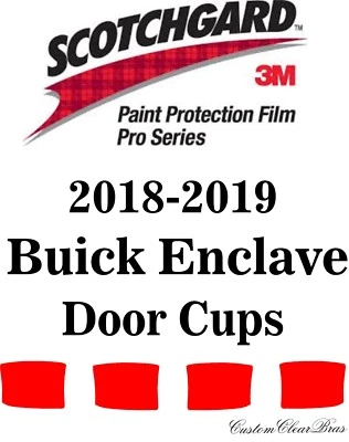 3M Scotchgard Paint Protection Film Pro Series Clear 2018 2019 Buick Enclave - Image 1 of 3
