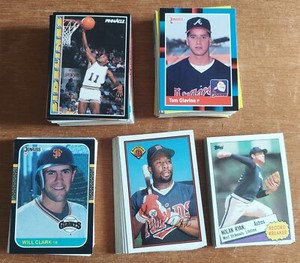 70's, 80's 90's BASEBALL CARD LOT of 171 Rookie All Stars Inserts HOF Base Deal