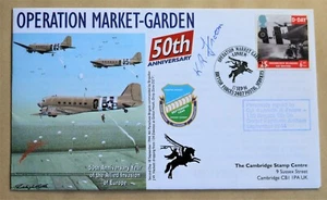 OPERATION MARKET GARDEN 50TH ANNIVERSARY 1994 COVER SIGNED Cpl KENNETH R FROOM - Picture 1 of 4