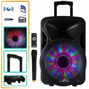 Befree Sound 12 Inch 2500 Watt Bluetooth Rechargeable Portable Party Pa Speaker - Picture 1 of 1